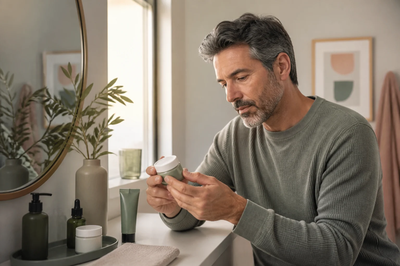 Best Men’s Face Moisturizer: What to Look for After 40 - everyday skincare routine image
