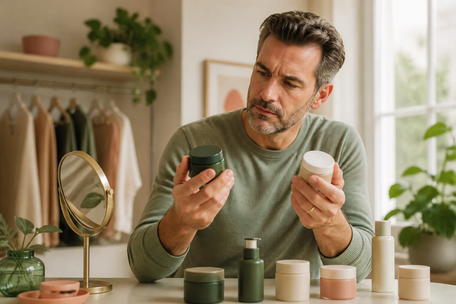 Best Men’s Face Moisturizer: What to Look for After 40 - skincare decision-making lifestyle image
