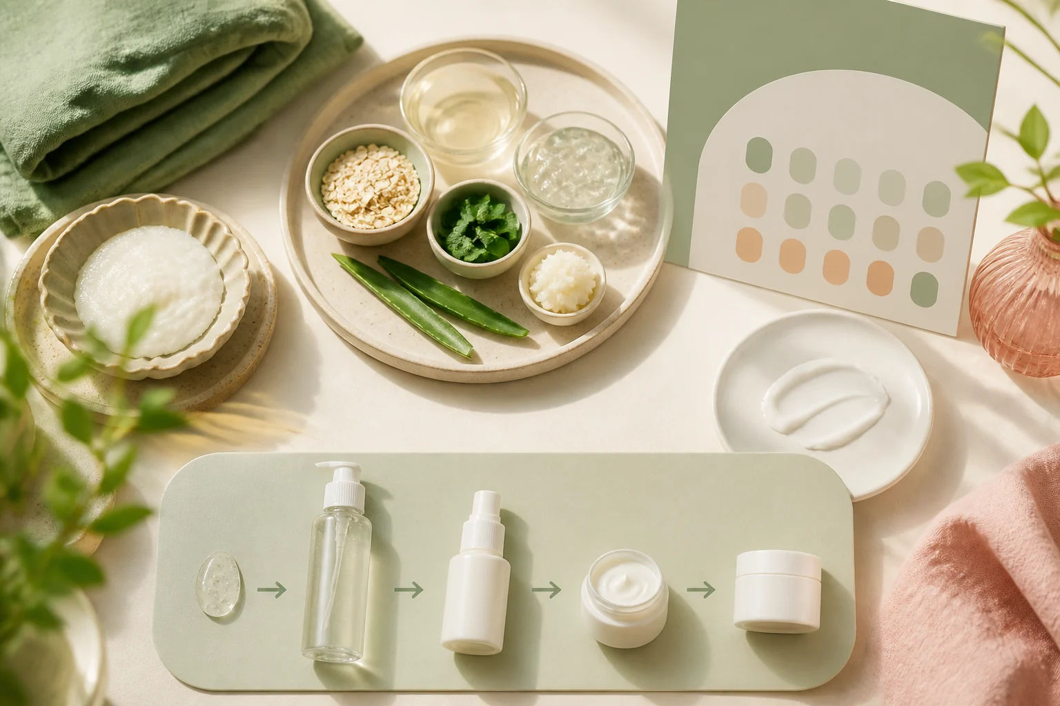 Best Moisturizer for Rosacea: Calming Formulas That Won’t Trigger Flare-Ups - ingredient and routine reference image