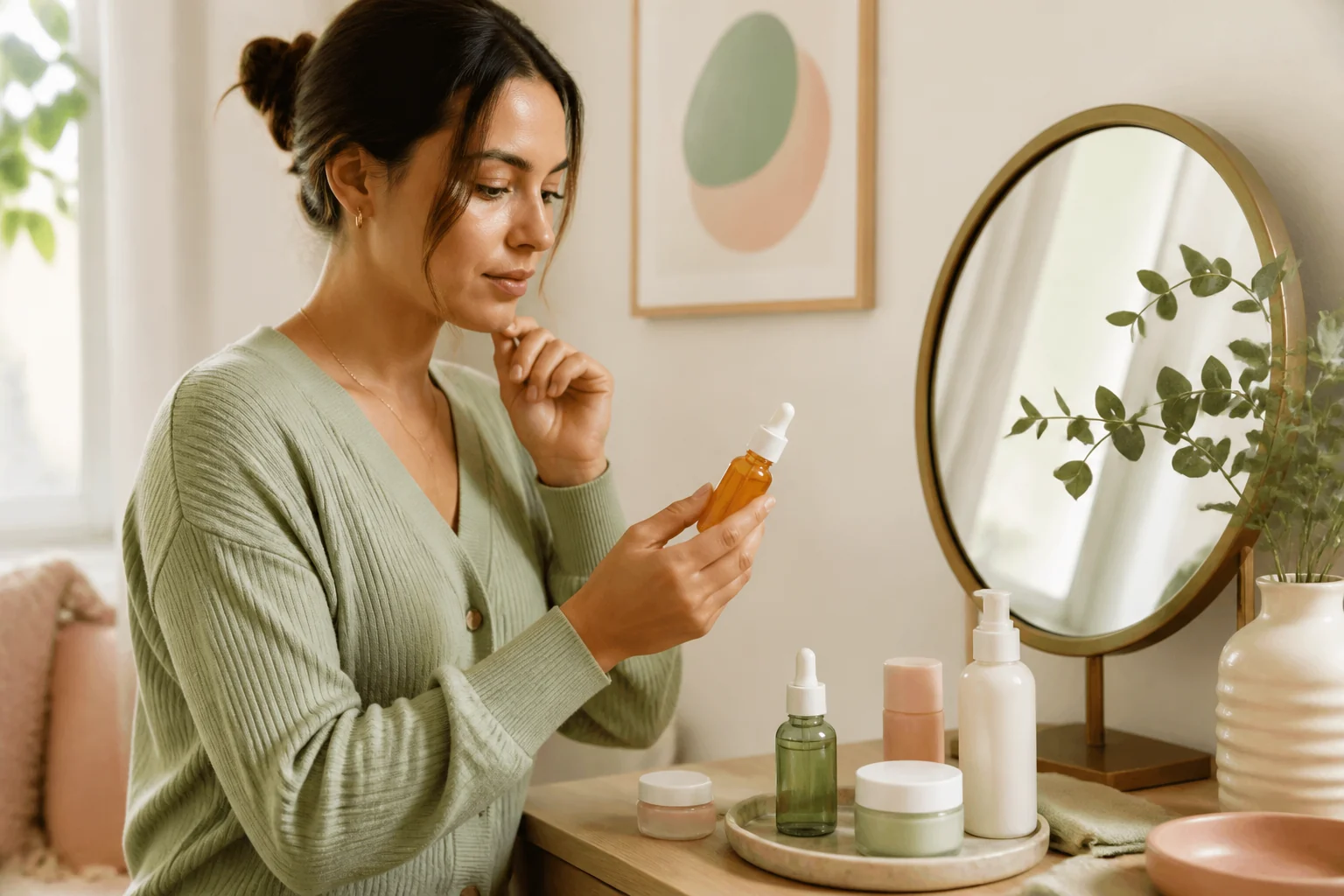 Best Vitamin C Serum for Dark Spots: What Concentration May Help - everyday skincare routine image