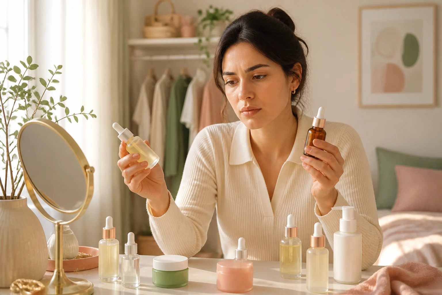 Best Vitamin C Serum for Dark Spots: What Concentration May Help - skincare decision-making lifestyle image