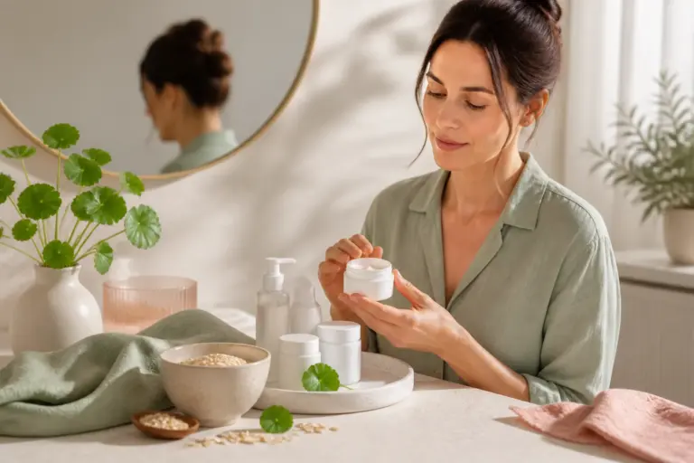Centella Asiatica in Skincare: What It Does and Why It’s Worth Trying - featured editorial skincare image
