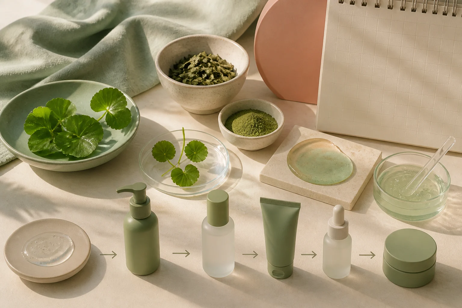 Centella Asiatica in Skincare: What It Does and Why It’s Worth Trying - ingredient and routine reference image