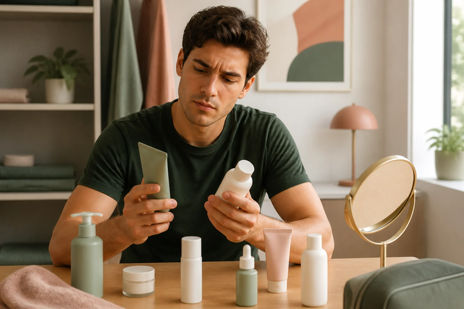 Men’s Skincare Routine: A Simple Guide That Won’t Waste Your Time - skincare decision-making lifestyle image