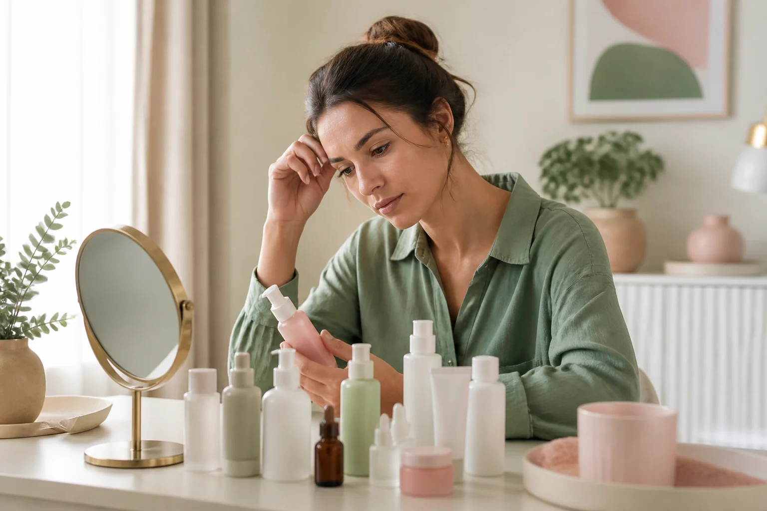 PCOS-Related Acne: Why It Can Be Different and What to Discuss - skincare decision-making lifestyle image