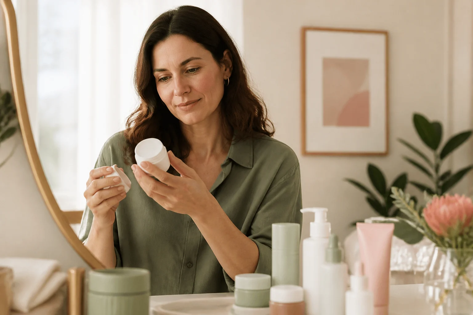 Perimenopause Skincare: What Changes, What to Do About It, and What May Help - everyday skincare routine image