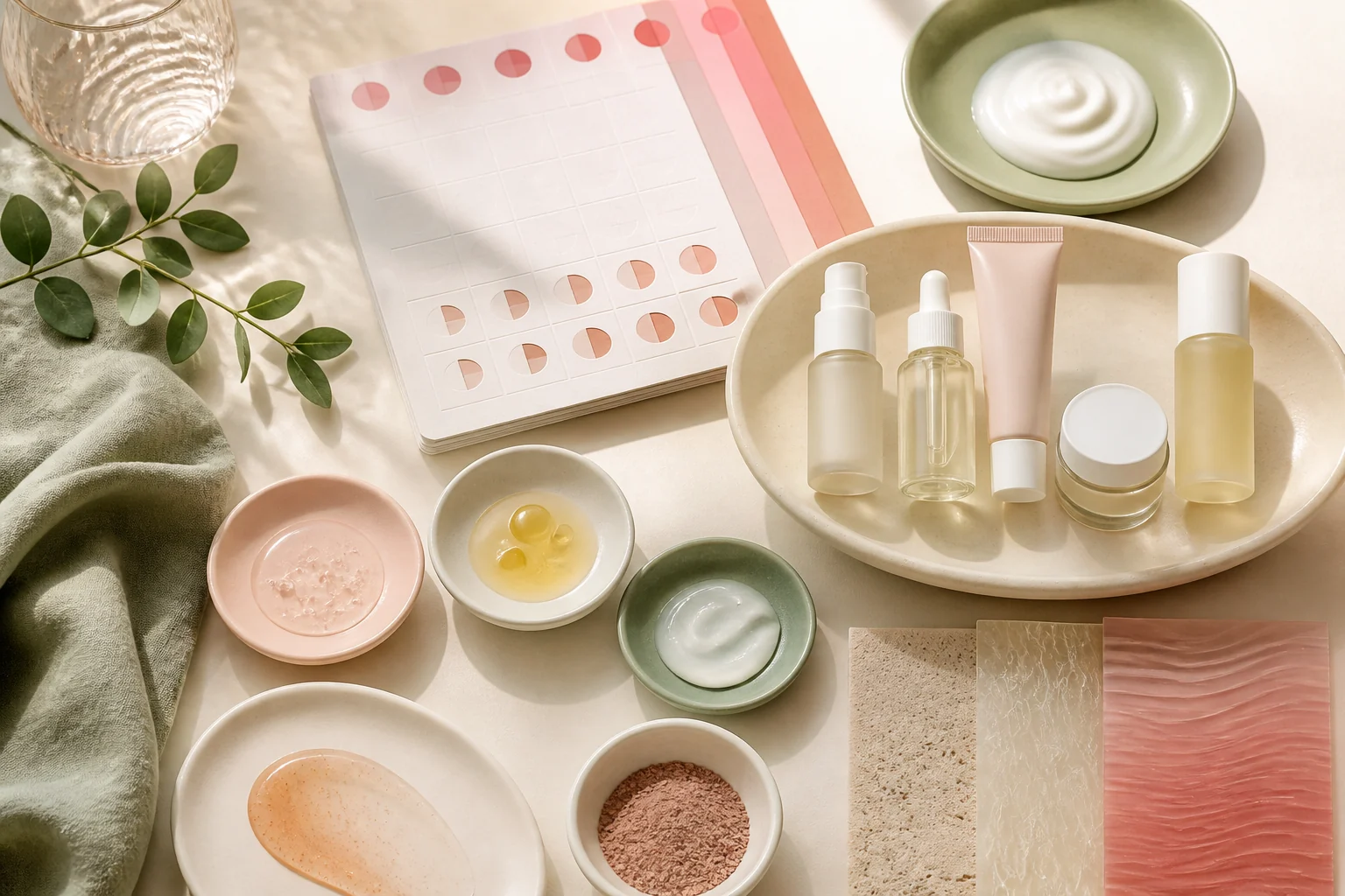 Perimenopause Skincare: What Changes, What to Do About It, and What May Help - ingredient and routine reference image