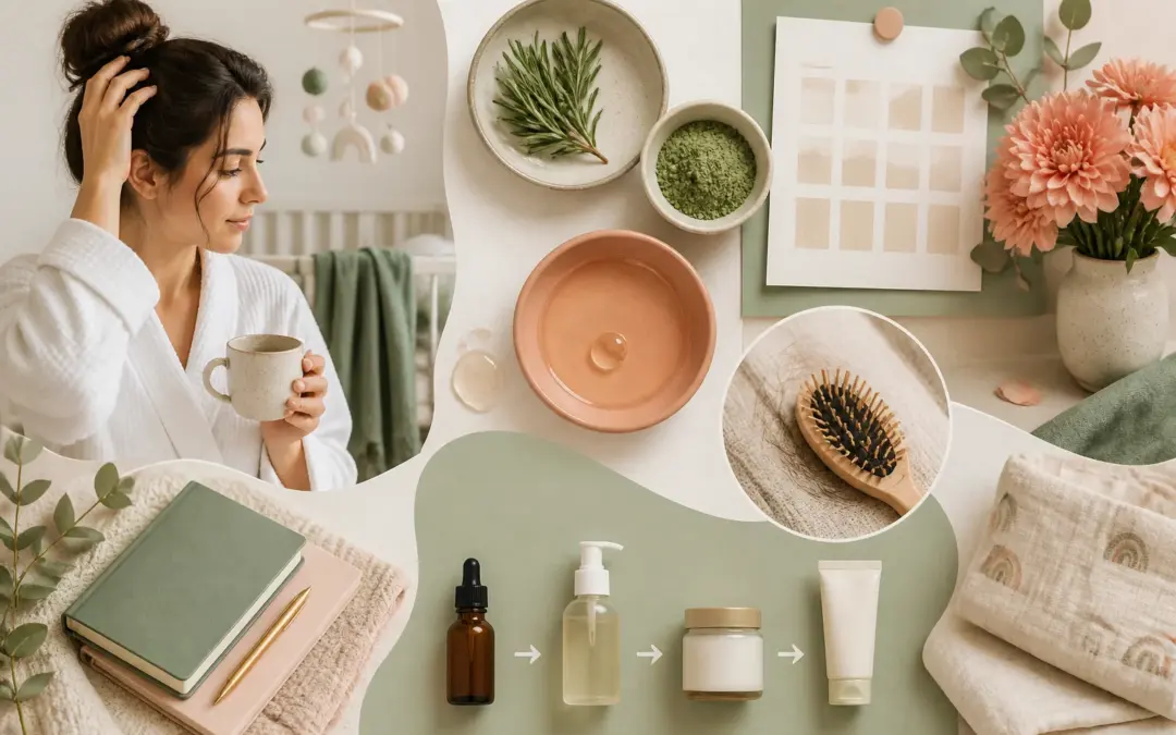 Postpartum Hair Shedding: What to Know, What May Help, and What to Wait Out
