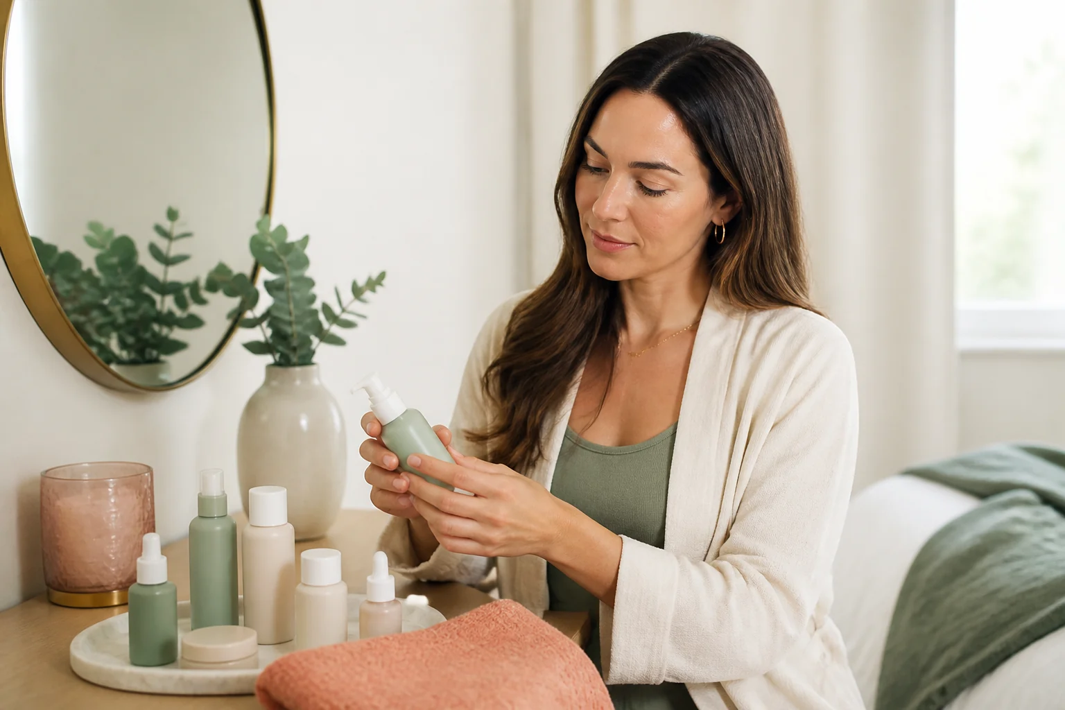 Postpartum Hair Shedding: What to Know, What May Help, and What to Wait Out - everyday skincare routine image