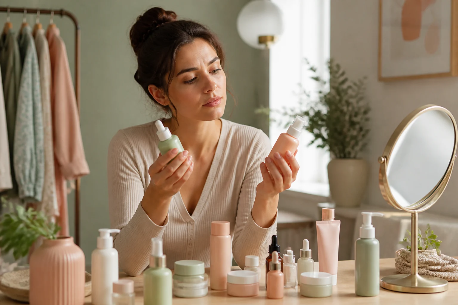 Postpartum Hair Shedding: What to Know, What May Help, and What to Wait Out - skincare decision-making lifestyle image