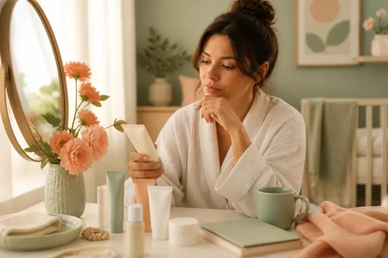 Sunscreen During Pregnancy: How to Choose Daily Mineral SPF - featured editorial skincare image