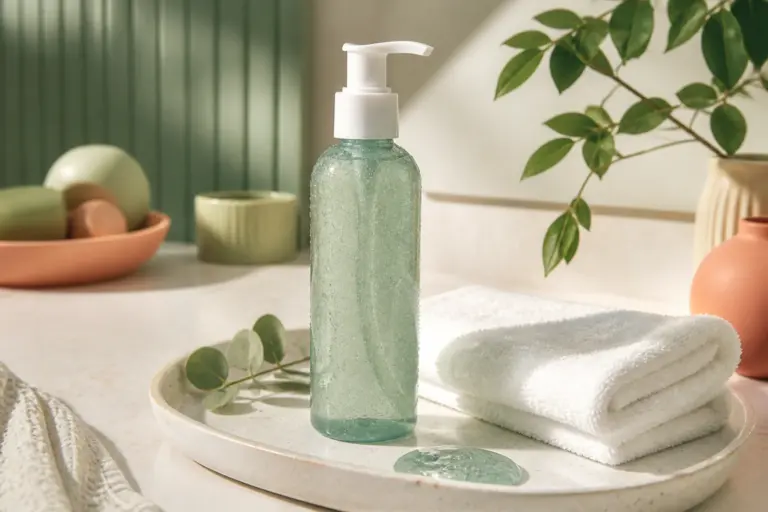 Salicylic Acid Body Wash: A Complete Guide for Body Acne-Prone Skin - featured editorial skincare image