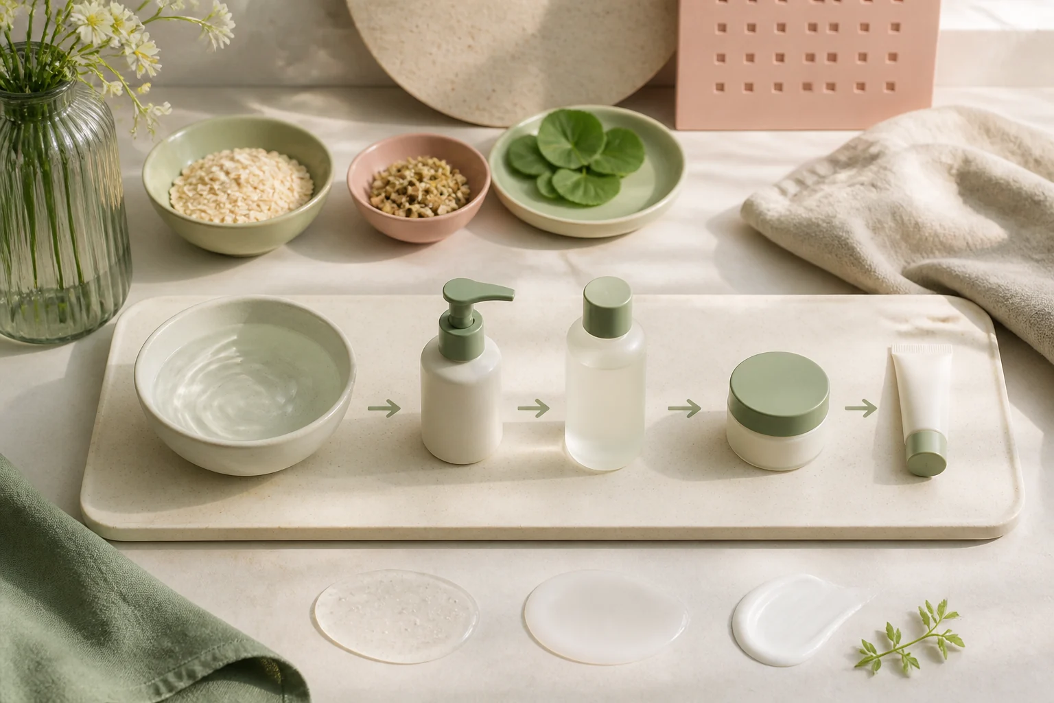 A Gentle Skincare Routine for Rosacea-Prone Skin: Step-by-Step Guide - ingredient and routine reference image